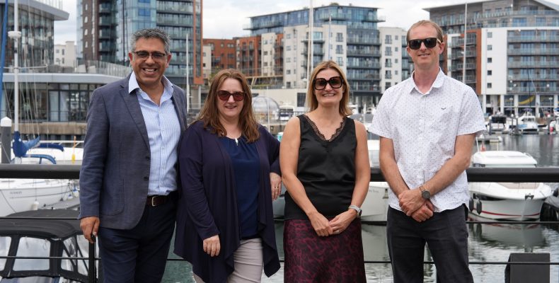 Barker Brettell Southampton team: Louis Pittortou, Jenny Atkinson, Catherine Wiseman & Jonathan Myers